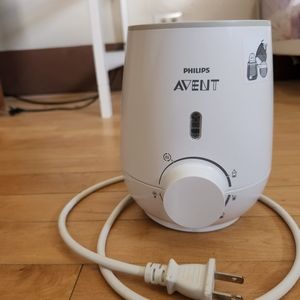 Philips Avent bottle warmer white and grey